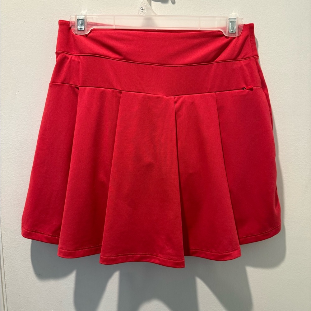 Nike Dri-Fit Women’s Pink pleated Tennis Skirt with Built in Shorts